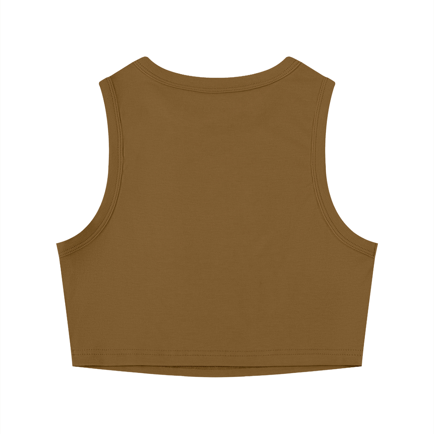 Don't judge what you can't see - Women's Tight Crewneck Crop Tank Top