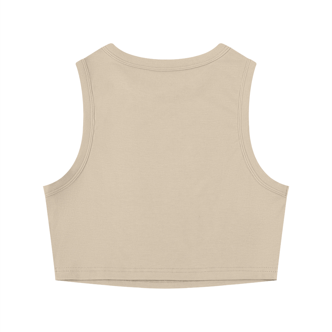 Don't judge what you can't see - Women's Tight Crewneck Crop Tank Top