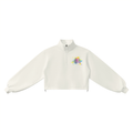 #neurodiverse - you're fucked - Women’s Mock-Neck Quarter-Zip Sweatshirt