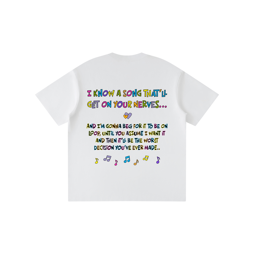 I know a song that'll get on your nerves -Kid’s Solid Crewneck T-Shirt