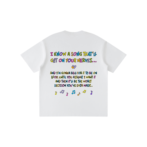 I know a song that'll get on your nerves -Kid’s Solid Crewneck T-Shirt
