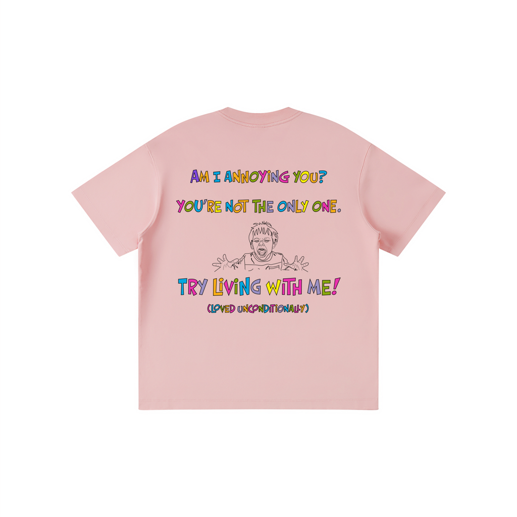 Am I annoying? Boys  Solid Crewneck - T-shirt.