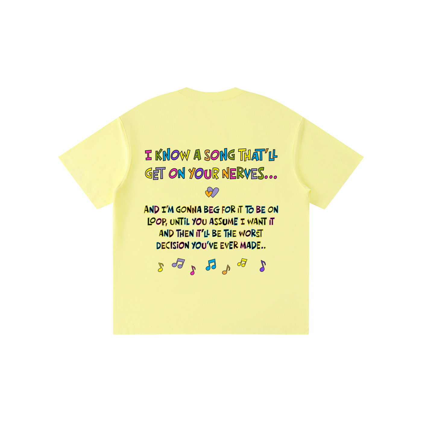 I know a song that'll get on your nerves -Kid’s Solid Crewneck T-Shirt