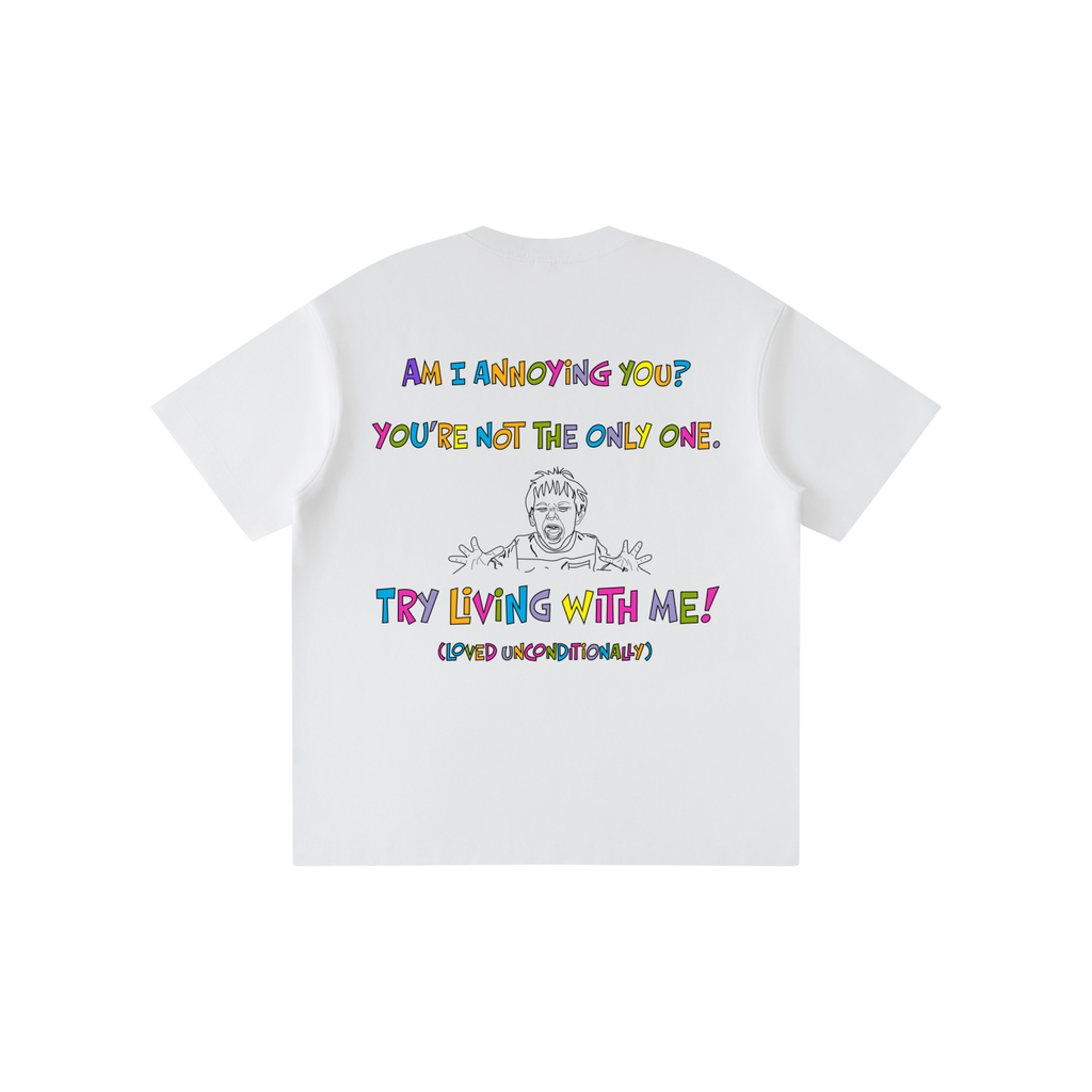 Am I annoying? Boys  Solid Crewneck - T-shirt.