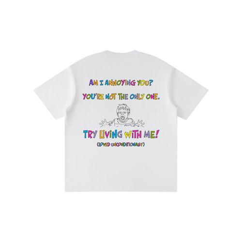 Am I annoying? Boys  Solid Crewneck - T-shirt.