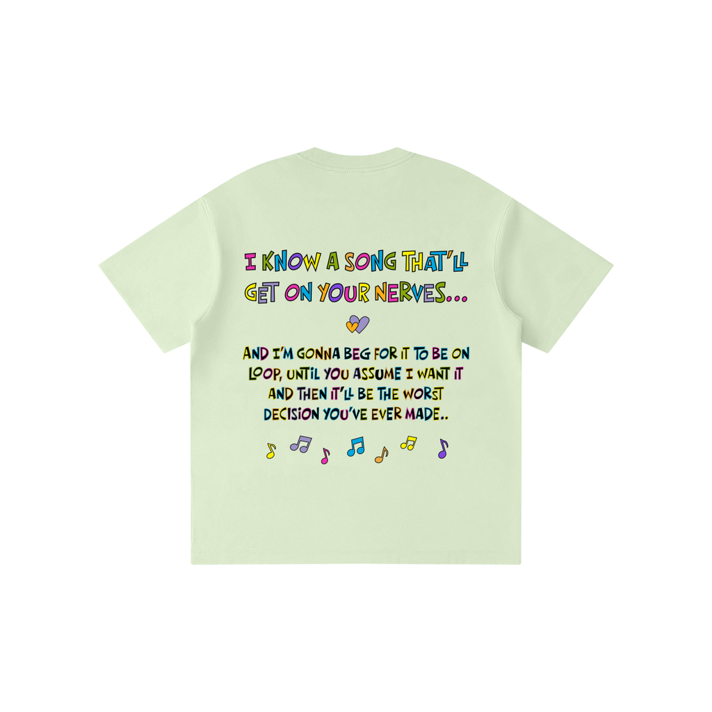 I know a song that'll get on your nerves -Kid’s Solid Crewneck T-Shirt