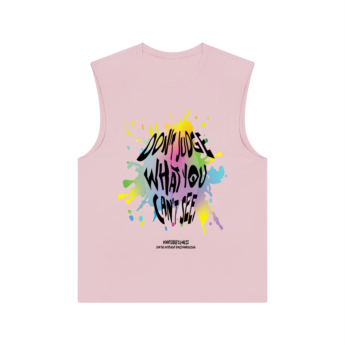 don't judge what you can't see - Men's Performance Tank Top